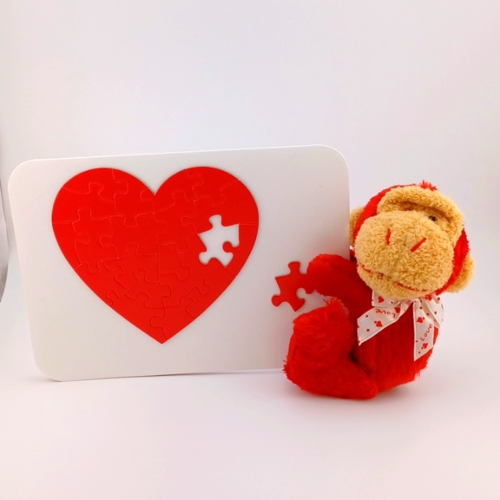 Card holder,plush toy,monkey.